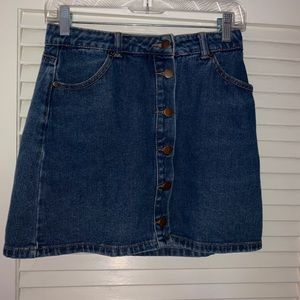 Forever21 jean skirt